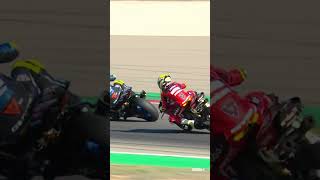 Aragon Superpole Race final lap titanic trio showdown 💥 2023 AragonWorldSBK 🏁 [upl. by Hoehne]