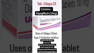 Tab Udapa 10 mg contains Use and side effects [upl. by Odlanar]