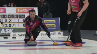 CURLSASK 2019 Tankard SemiFinal  Feb 1019 Deis vs Muyres [upl. by Kries684]