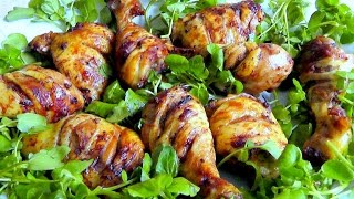 How to cook Chicken amp BBQ Sauce recipe Barbacue Food [upl. by Notlek]