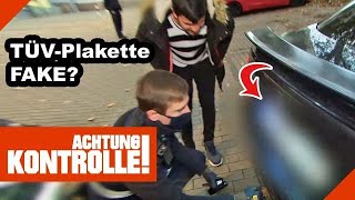 TÜVPlakette FAKE oder mit Hochdruckreiniger abgespritzt 12 Kabel Eins  Achtung Kontrolle [upl. by Ayamat383]