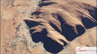 Uluru  Ayers Rock Outback Australia 3D animation generated from aerial photogrammetry [upl. by Lundeen]