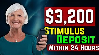 IRS Launches 3200 Stimulus Checks Direct Deposit for Social Security SSI SSDI VA Within 24 Hours [upl. by Nailliw]