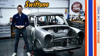 Building a Classic Mini Cooper mk1 to FIA race spec with Swiftune  Day 1 prepaint work [upl. by Clifford]