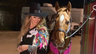 SAN ANTONIO RODEO ROUND 1 WITH FALLON AND FLO [upl. by Natsud]