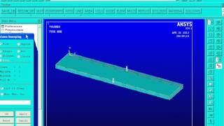 Delamination analysis of double cantilever beam  DCB with Ansys 145 Part 12 [upl. by Noseimaj]