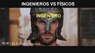 INGENIEROS VS FISICOS [upl. by Einafats]