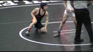 119lb Final  2009 New England Wrestling Tournament [upl. by Fleece]