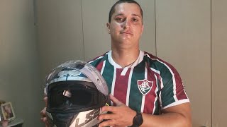 Capacete LS2 modelo Storm FF800 Umboxing e primeiras impressões [upl. by Tobye]