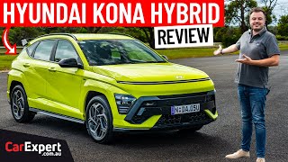 2024 Hyundai Kona hybrid inc 0100 amp braking review This or a RAV4 hybrid [upl. by Rockie]