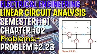 Linear Circuit Analysis  Chapter02  Problem223  Basic Engineering Circuit Analysis [upl. by Ybanrab722]