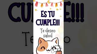 ♥ FELIZ CUMPLE ♥ ¡Que recibas MUCHOS abrazos🎉 Feliz Cumpleaños¡🆂🆄🆂🅲🆁🅸🅱🅴🆃🅴 🎉 happybirthday [upl. by Vacla326]