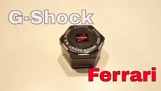 Unboxing Ferrari GShock Replica [upl. by Lladnor461]