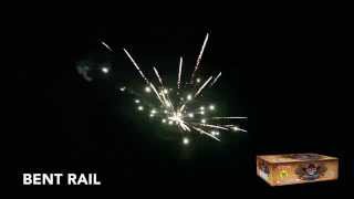 BENT RAIL  500 GRAM CAKE  WORLD CLASS FIREWORKS [upl. by Aikyt]