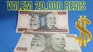 20000 MIL REAIS É O VALOR DE ALGUMAS CÉDULAS DE 1000 CRUZEIROS DO BARÃO [upl. by Henke119]