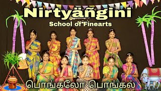 Pongal Folk Dance Cover  Tamil Song  Thai porakuthu  Nirtyäñginizzz [upl. by Buckels]