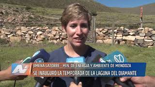 Laguna del Diamante se inauguró la temporada 2024 ¡Y hay novedades [upl. by Torrey]