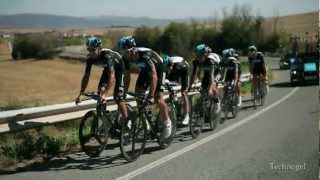 Team Sky Training with Technogel Sleeping [upl. by Kiefer]