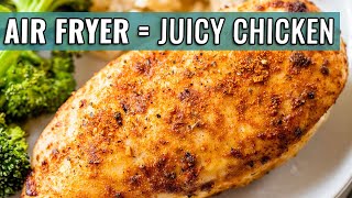 ONE Simple Trick for Juicy AIR FRYER Chicken NO Breading [upl. by Rossing274]