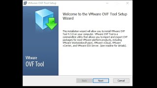 Vmware Deploy OVF file 2021 [upl. by Ochs]