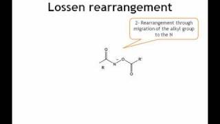 MechInMo Lossen rearrangement [upl. by Ylle]