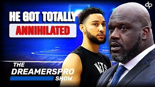 Shaq Totally Annihilates The Biggest Time Waster In The NBA Ben Simmons By Calling Him A Total Bum [upl. by Orva]