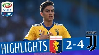 Genoa  Juventus 24  Highlights  Giornata 2  Serie A TIM 201718 [upl. by Sale]