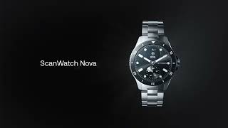 EN ScanWatch Nova — Clinical precision meets luxury design [upl. by Hurlee960]