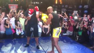 Ronaldo v Anderson Silva [upl. by Ilehs234]