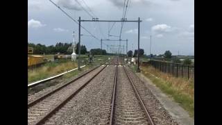 Hoekse Lijn metro traject Maassluis Hoek van Holland [upl. by Llemaj]