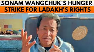 Sonam Wangchuk on Hunger Strike for Ladakhs Sixth Schedule Status  News9 [upl. by Yzus]