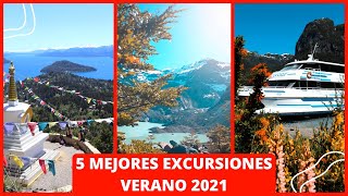 🔴 Las 5 MEJORES EXCURSIONES en el VERANO 2021 en Bariloche Actividades imperdibles en la Patagonia [upl. by Farlee]