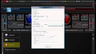 Virtual Dj Tutorial  Streamen bei einem Internetradio [upl. by Annodahs625]