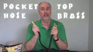 Pocket Hose Top Brass Review As Seen On TV  EpicReviewGuys in 4k [upl. by Chaddy367]