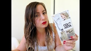 BLOND BLEACH Colorista LOreal  Schiariamo i Capelli [upl. by Adiazteb457]