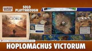 Hoplomachus Victorum  Solo Playthrough [upl. by Vasquez]