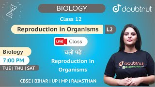 7 PM Class 12 NCERT Biology  REPRODUCTION IN ORGANISMS by Shivangi Maam  L2 English Medium [upl. by Anyala]