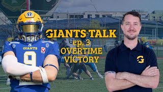 Overtime Victory against Prague  Giants Talk ep 3 [upl. by Anegue108]