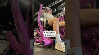 Chest workout at Planet Fitness [upl. by Orten]