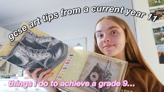 how to get a grade 9 in GCSE ART [upl. by Kaehpos]