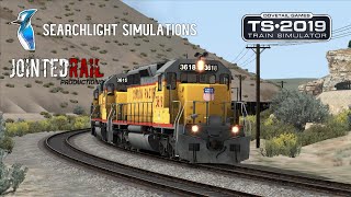 Train Simulator Review Jointed RailSearchlight Simulations SD402 [upl. by Nalad237]