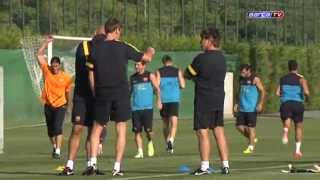 FC Barcelona  Segon entrenament del Barça de Tito [upl. by Naesal]