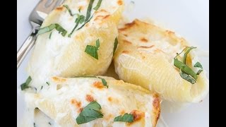 Chicken Alfredo Stuffed Four Cheese Shells  Episode 2 [upl. by Zimmermann]