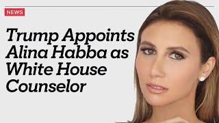 Trump Appoints Alina Habba as White House Counselor A Strategic Move or a Legal Challenge [upl. by Solracnauj]