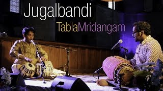 Jugalbandi tabla  mridangam  Shahbaz Hussain Pirashanna Thevarajah [upl. by Pilloff471]