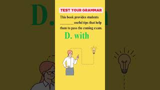 Prepositions Quiz  Grammar Test [upl. by Lyndy]