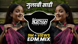 Gulabi Sadi  Edm Mix  Dj Niklya Sn amp Dj Roshan Pune  Its Roshya Style [upl. by Dru826]