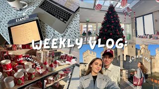 WEEKLY VLOG esami in università nuove unghie gita al lago shopping natalizio❤️ [upl. by Delsman]