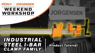 Weekend Workshop  Pony Jorgensens Industrial Steel IBar Clamp Family [upl. by Prober68]