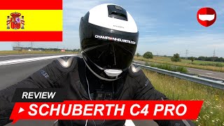 Schuberth C4 Pro Prueba en Carretera  ChampionHelmetscom [upl. by Yrac904]